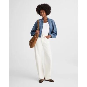 Madewell The Balloon Jean Tile White Rigid High-Rise Size 27 NWOT NW244